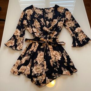 Top Shop Floral Romper